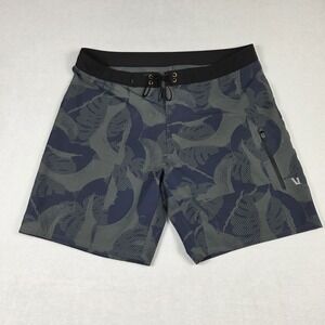Vuori Infinity Boardshorts Men's Sz 36 Green V383‎ Beach Pool Summer